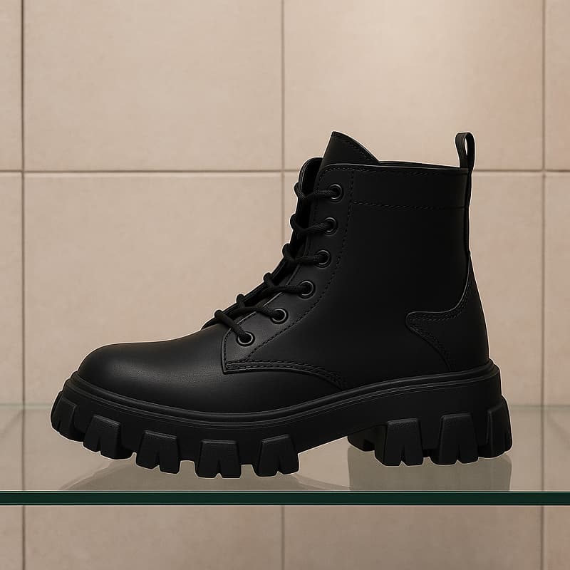 نیم بوت زنانه مشکی مدل Roxana