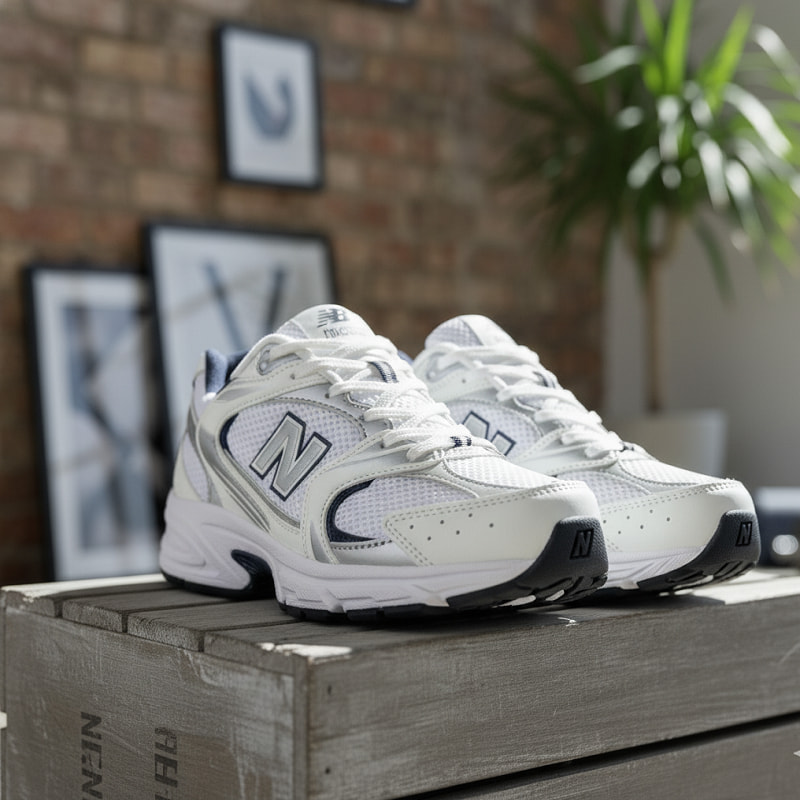 کفش ورزشی مردانه نیوبالانس مدل tako-سفید